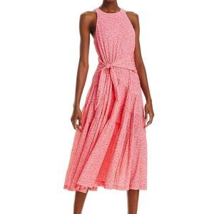 Cinq à Sept Pink Sleeveless Midi Dress